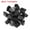 Black Tourmaline, variant on GKNET 100g Natural Rough Stones Rocks - Crystals Wholesale Gemstones - Healing Gems-Garnet-1~2cm (100g)