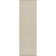 thumbnail image 4 of Hauteloom Inoke Boho Hand Woven Natural Fiber Wool Soft Area Rug - Farmhouse Minimalist Geometric Dotted Carpet - Cream, Beige, Ivory - 18" Sample, 4 of 4
