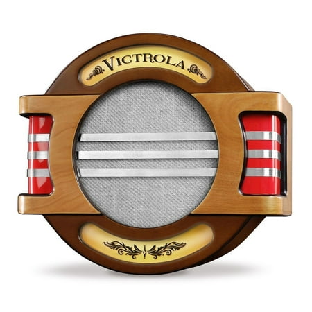 Victrola Rechargeable Wood Vintage Wall Speaker with