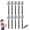 Black, variant on Inflatable Stick Horse Head Toy for Kids Party Decorations, Plastic Riding Stick for Imaginative Play