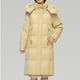 thumbnail image 5 of Parkas de manga larga para mujer, otoño e invierno, holgadas, de longitud media, con capucha, cálidas, abrigos de manga larga para mujer, 5 of 6
