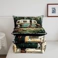 thumbnail image 4 of Erosebridal Camper Comforter Set Full Size Camping Themed Bedding Set,Happy Camping Comforter Set for RV Camper Rustic Farmhouse Bear Quilt Bed Set Retro Bedroom Decor 3Pcs, 4 of 5