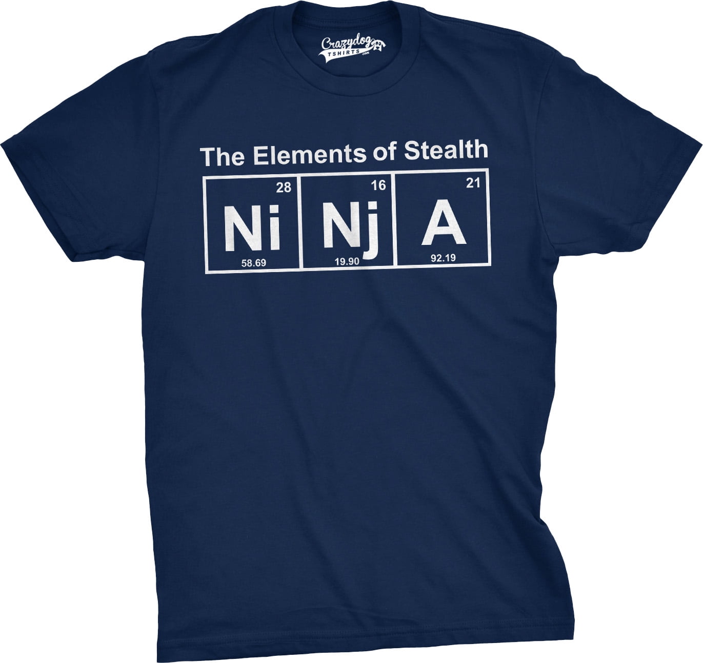 Ninja The Elements Of Stealth Funny Kids Childrens T-Shirt tee TShirt 
