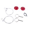 thumbnail image 5 of Car Refit Hood Lock Hood Lock Pull Wire Hood Lock Hood Lock - Red dontodent Kuyhfg Sin marca, 5 of 5