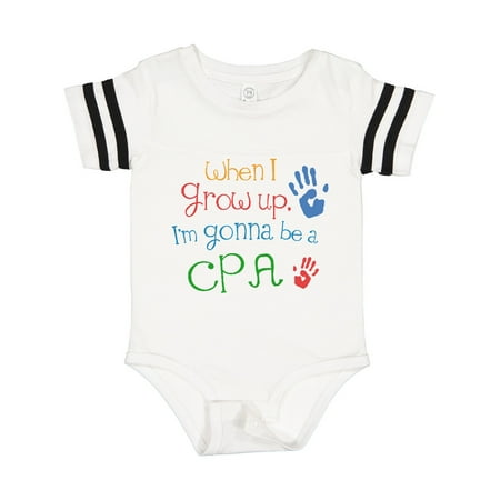 

Inktastic Future CPA Accountant Gift Baby Boy or Baby Girl Bodysuit