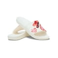 thumbnail image 3 of Crocs Painted Floral Slide Sandal, 3 of 6