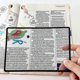 thumbnail image 1 of 3x Page Magnifying Lens With 3 Bonus Bookmark Magnifiers For Reading Small Prints, Low Vision Aids & Solar Projects, 1 of 4