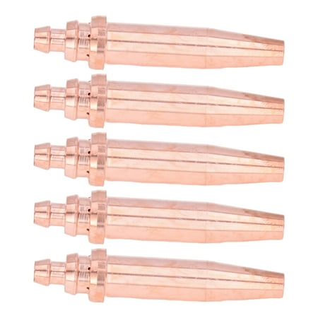 

Domqga Acetylene Torch Tip Acetylene Cutting Tip 5Psc Acetylene Cutting Tip Equal Pressure Torch Nozzle Accessory Set Kit G02‑3 3#