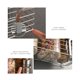 thumbnail image 3 of Estante de ducha ZHAOCHENG acero inoxidable 304 juego de 2, 3 of 5