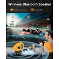 thumbnail image 6 of Bluetooth Speaker For Makita/Dewalt/Milwaukee/Bosch/Ryoby Craftsman 20v 18v Battery,Wireless Speaker with HD Sound, TWS Pairing, Bluetooth 5.3, for Jobsites/Home/Party/Outdoor/Beach/Gift, 6 of 21
