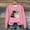 Pink, variant on CLOISE Sweatshirt for Women Printed Pullover Sweatshirts Round Neck Long Sleeve Hoodies Shirts Green Drop Shoulder Basic Tees Fall Cute Preppy Clothes XL