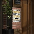 thumbnail image 5 of Vintage metal sign "PAWPAW Can't Fix But He Can Fix What Does" Decorative Sign Poster Wall Art Aluminum 12x8inch for Home Office Garage Man Cave Signs, 5 of 6