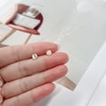 thumbnail image 4 of 18G Tiny Round Cat's Eye Stud Earrings for Women 925 Sterling Silver Post Pin Hypoallergenic Dainty Circle Small Cartilage Studs Cute Piercing Jewelry, 4 of 12