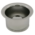 thumbnail image 4 of Westbrass COMBO PACK 3-1/2" Post Style Sink Strainer and Extra-Deep Waste Disposal Trim, Polished Nickel, 4 of 12
