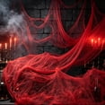 thumbnail image 2 of Halloween Horror Gauze Fabric, Spooky Creepy Cloth Party Supply, Wall Courtyard Entrance Porch Decor, Halloween Prop for Halloween Party Decoration, 2 of 6