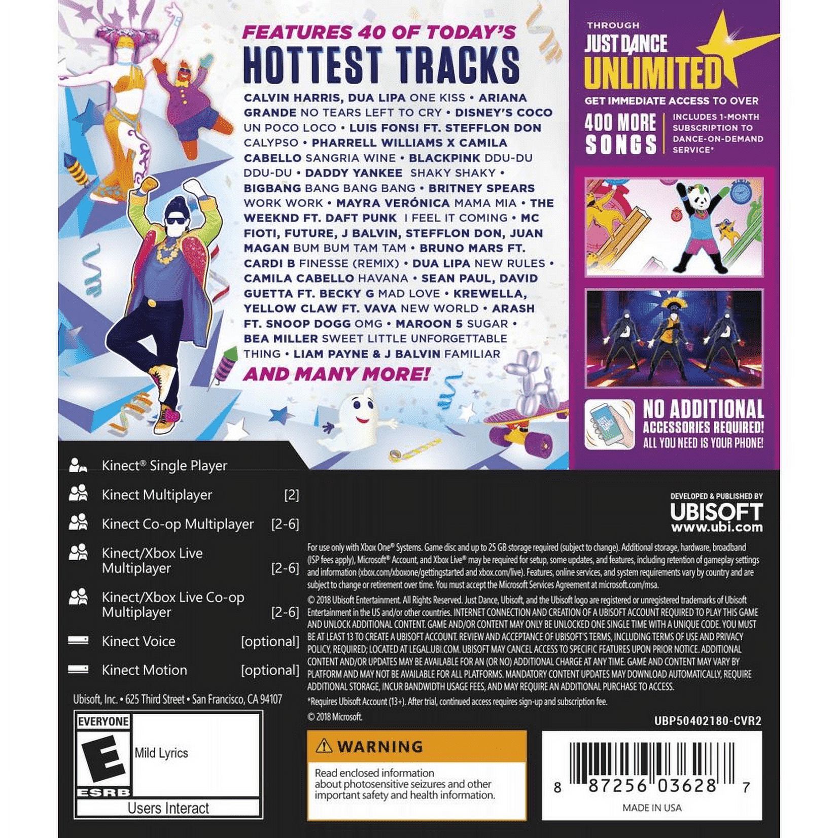 Just Dance 2019 - Xbox One Standard Edition - image 2 of 8