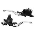 thumbnail image 3 of Sarapandan Adjustable Upper Pump Assembly for Universal Use 7/8in Silver Hydraulic Brake & Clutch Lever Set, 3 of 8