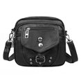 thumbnail image 1 of Bolsa De Hombro Bolsa bandolera de pecho de cuero PU de compras multifuncional pequeño para trabajo de viaje Tmvgtek Para Estrenar, 1 of 9