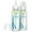 2-Pack, 8oz, Clear Glass, variant on Dr. Brown's Anti-Colic Options+ Narrow Glass Baby Bottle, 8 oz/250 mL, with Level 1 Slow Flow Nipple, BPA Free, 0m+, 2 Pack