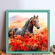 thumbnail image 2 of (11CTACC-2965__C__ 40x40) Hilo algodón ecológico bordado 11CT 3 hebras impresión 40*40cm kit serie punto cruz y caballo, 2 of 9