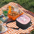 thumbnail image 3 of Yuyamidu Cute Axolotl Lunch Box Kids Multifunctional Insulated Lunch Bag Lightweight Thermal Picnic Cool Bags for School Picnic Travel Hiking Camping, 3 of 6