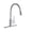Chrome, variant on Elkay LK2500LS Pursuit Laundry/Utility Faucet with Flexible Spout Forward Only Lever Handle Lustrous Steel