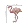 thumbnail image 2 of Luxshiny Broche Pin Decorativo Flamenco Rosa Para Chaquetas Y Accesorios De Mujer, 2 of 8
