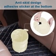 thumbnail image 5 of Car Trash Can, 2 Packs Mini Collapsible Car Trash Bin for Front Back Seat, Pop up Car Garbage Can, Portable Car Trash Bag Hanging for Vehicle SUV Rv Truck Accessories Interior, Beige, 5 of 7