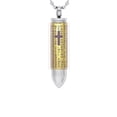 thumbnail image 1 of Collar Cadena Colgante Cruz Acero Inoxidable Sunnimix Colgante de cremación, 1 of 3