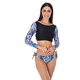 thumbnail image 1 of Bikini de manga larga tipo deportivo Maré Collection D3433/ Traje de baño con protección UV/ Tela de secado rápido, 1 of 6
