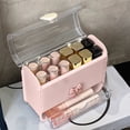 thumbnail image 1 of Xihbxyly Organizador de Labiales, Caja de Almacenamiento Transparente con Múltiples Compartimentos, Elegante Expositor de Cosméticos, Práctico Soporte para Maquillaje, Tocador para Baño, Perfecto par, 1 of 7
