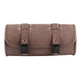 thumbnail image 4 of Filfeel Motorcycle Saddle Bag,Brown PU Leather Side Saddle Bags Tool Storage Pouch Retro Style Universal For Motorcycle, 4 of 8
