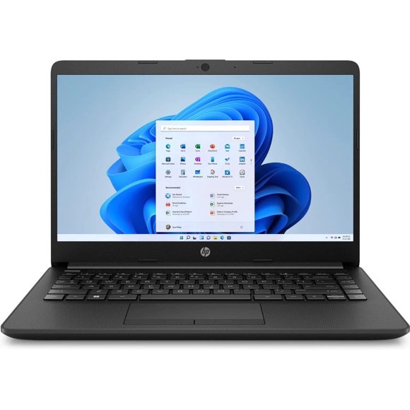 Remis à Neuf (Bon) HP Portable 14 Po (AMD Athlon Argent, 4 Go de RAM, SSD 128 Go, Windows 10) - Noir Jais (14-fq0013dx)