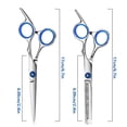thumbnail image 3 of Hair Cutting Scissors Set 6.5 Inch - Hair Thinning Scissor & Hair Cutting Shears , Texturizing and Precision Cutting Scissor for Salon & Home Use, 3 of 7