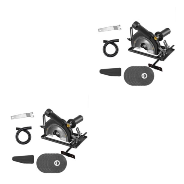 Soporte de amoladora Eigraketly manual antideslizante para Convertidor de amoladora angular Type2 NO2