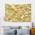 thumbnail image 5 of Gaeub Mermaid Fish Scale Print Tapestry Wall Hanging(60x40 inches),Tapestry Home Decor,Wall Art for Living Room Bedroom Home Decor, 5 of 8