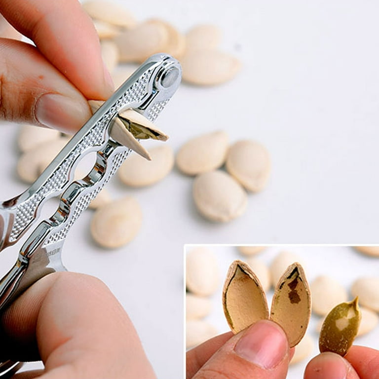 Unique BargainsHousehold Metal Melon Seed Plier Sheller Scissor