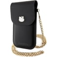 thumbnail image 3 of Wallet Hello Kitty Logo y Cadena Metálica Universal Negra, 3 of 5