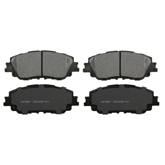 Wagner Quickstop Ceramic Disc Brake Pad Set ZD2076 Fits select: 2020-2023 TOYOTA RAV4, 2018 TOYOTA CAMRY