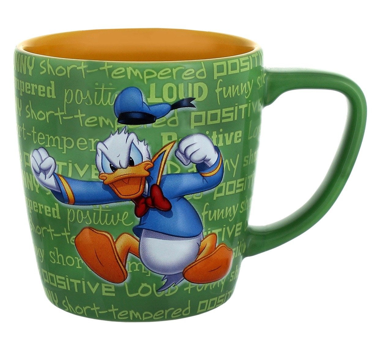 Disney Parks 3D Donald Personality Lauten Keramik Kaffeetasse Neu 