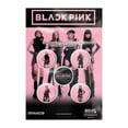 thumbnail image 2 of BlackPink Logo Band Badge Set (Pack of 5), 2 of 3