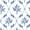 2 - Blue Leaves, variant on Gogreen 4PC Deep Pocket California King Sheet Set Fit 14", Breathable Microfiber Soft California King Size Sheet Set, Hotel Style Bed Sheet Set, Gift for Women, Men - White Flowers Green Background