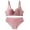 Red, variant on ZSQDM 2 Piece Underwear Set For Women Bras And Regular Fit Comfort Padded Bra And Panty Wireless Bralette