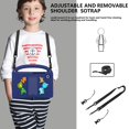 thumbnail image 3 of ELEHOLD Case for Samsung Galaxy Tab A9, Fun Animal Design EVA Durable Case with Handle & Stand & Strap, Easy Carry for Children,Navyblue, 3 of 9
