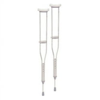 Drive Medical Aluminum Crutches with Accessories - 10402-8