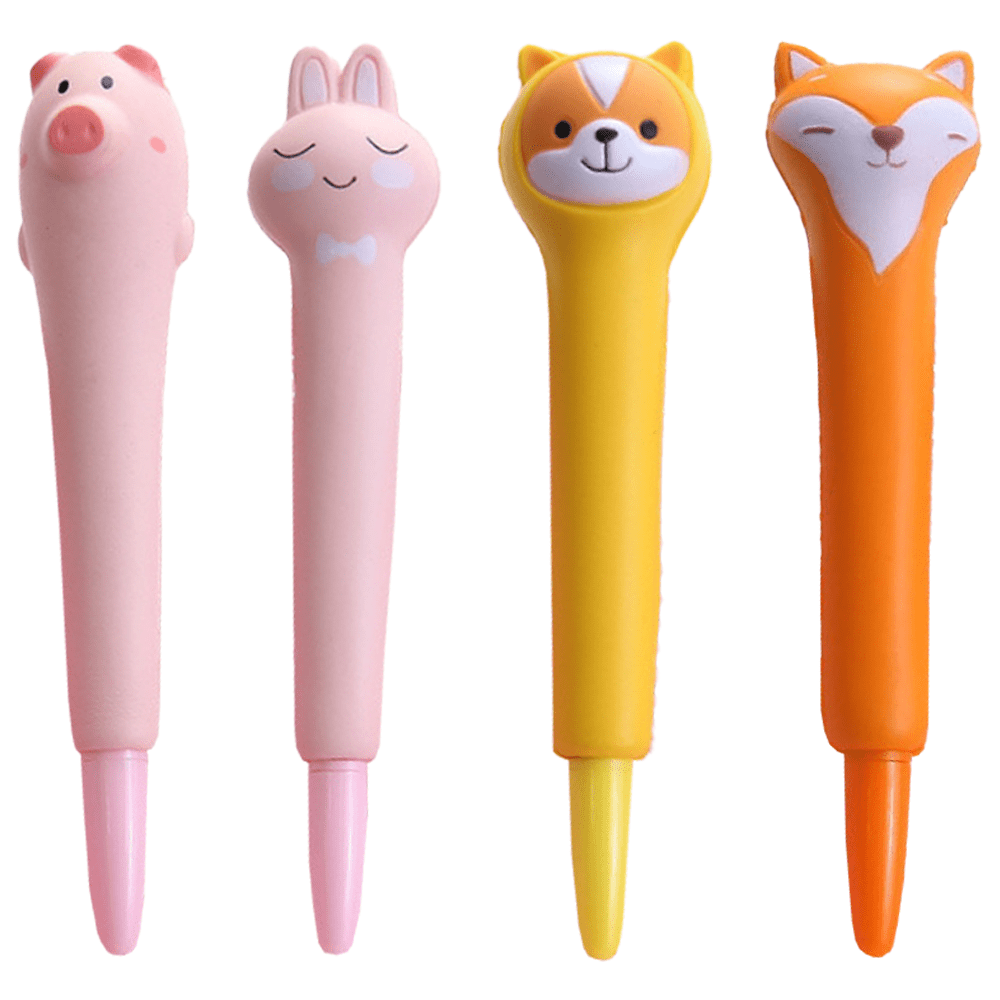 Squishy And Cute Pen - Gel Pen Útiles escolares para niñas y niños