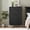 Dressers | Black, variant on Black 5 Drawer Dresser for Bedroom, 48" Tall Modern Chest of Drawers with Gold Metal Handles & Anti-Tipping Device, Fluted Wooden Dresser Organizer for Living Room, Hallway, Kids Room