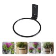thumbnail image 3 of 2Pcs Wall Mount Pot Holder Planter Hanger Hook Ring Bracket for Balcony Garden, 3 of 8