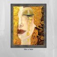 thumbnail image 7 of Golden Tears by Gustav Klimt Framed Wall Art Print, Wonderful Living Room or Office Wall Decor, Modern Art Print, 11x14, 2430BW, 7 of 7