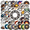 6A, variant on Fantasy Magic Symbol Stickers, Waterproof Fantasy Element Sticker for Water Bottle Laptop Phone Cases Planner Skateboard Luggage Helmet Party Favor Decor, Ideal for Adults Teens Teacher Rewards